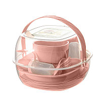 Уценка (товар с небольшим дефектом) Набор пластиковой посуды для пикника 48 предметов (4258-2/2)