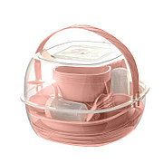 Уценка (товар с небольшим дефектом) Набор пластиковой посуды для пикника 48 предметов (4258-2/2)