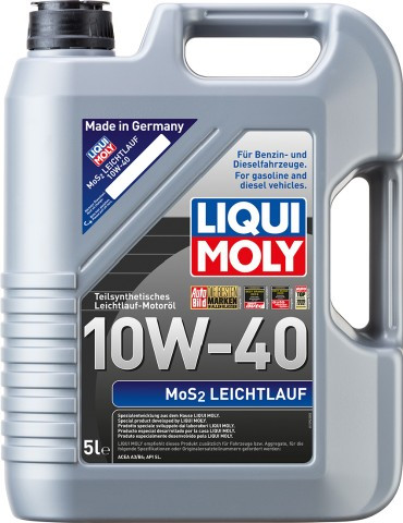 Моторное масло Liqui Moly MoS2 Leichtlauf 10W40 (2184) 5 L - фото 1 - id-p101496513
