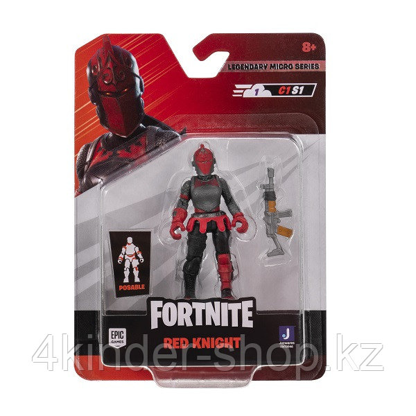 Fortnite FNT0946 Микрофигурка героя Red Knight с аксессуарами (LS)