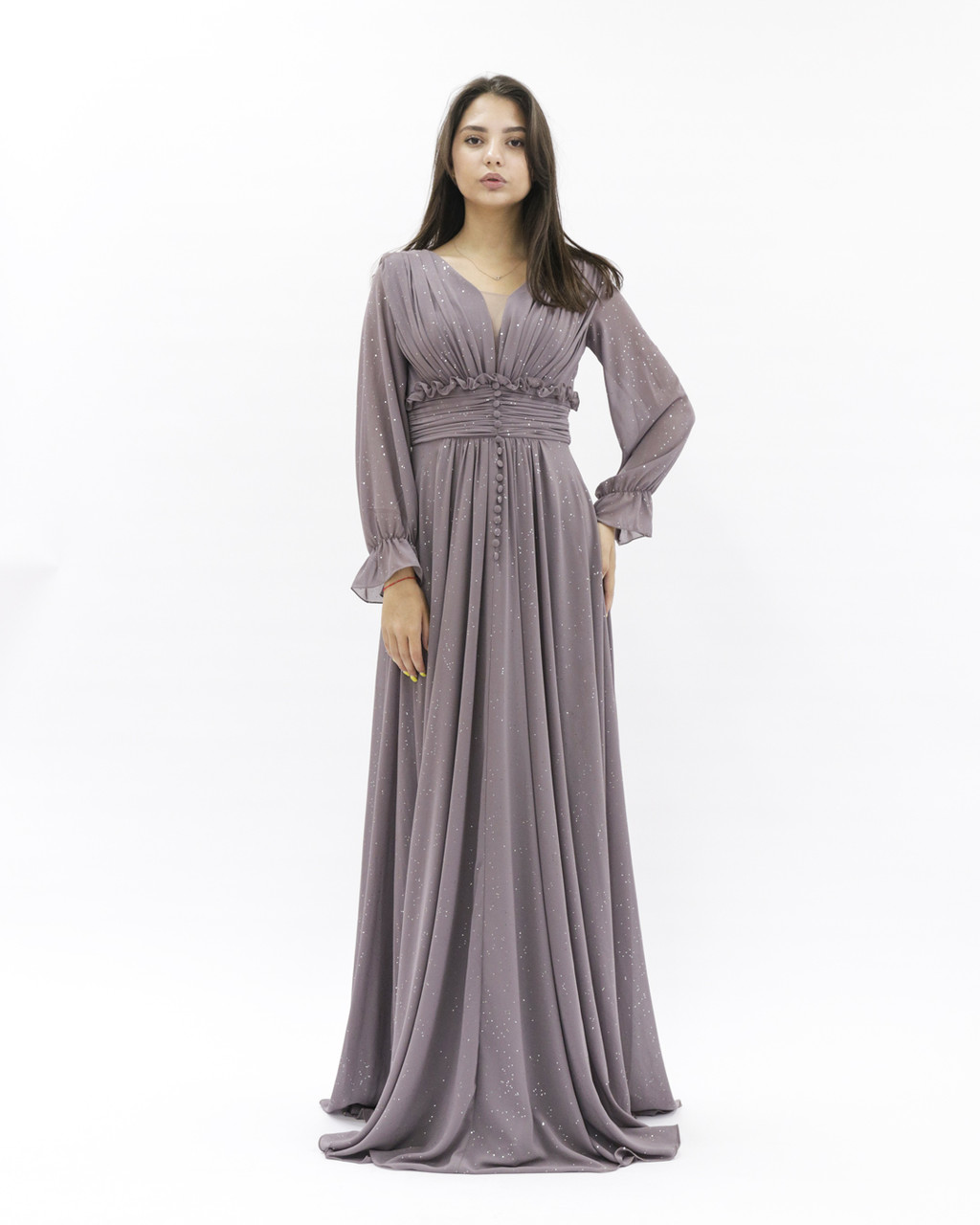 Женское вечернее платье «UM&H 99471708» фиолетовое