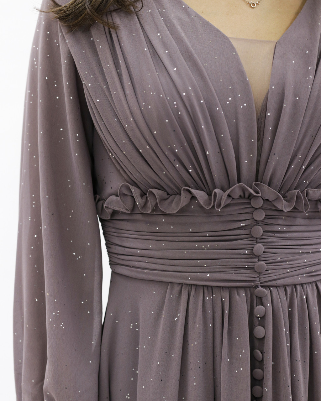Женское вечернее платье «UM&H 99471708» фиолетовое - фото 3 - id-p101503340