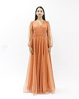 Женское вечернее платье «UM&H 101193572» оранжевый, фото 1