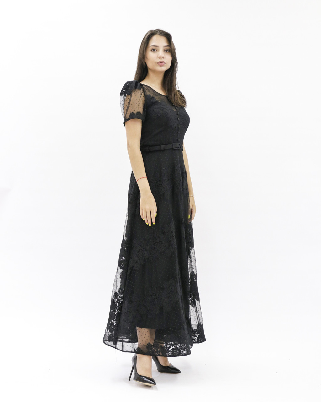 Женское вечернее платье «UM&H 30135094» черное