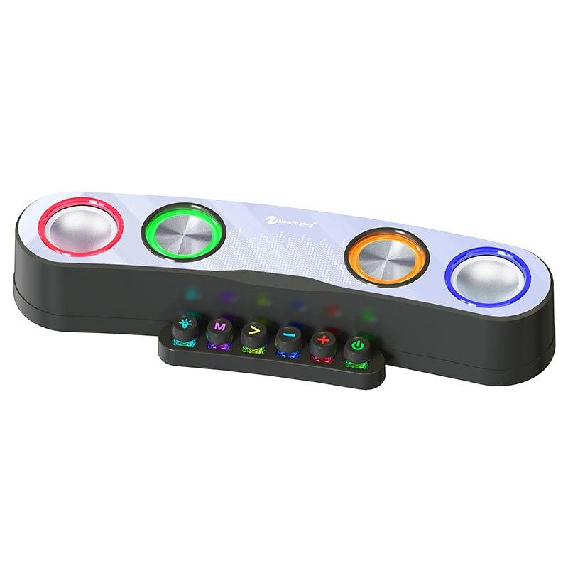 Беспроводная игровая колонка со светодиодной подсветкой New Rixing NR-555 - фото 2 - id-p101503666