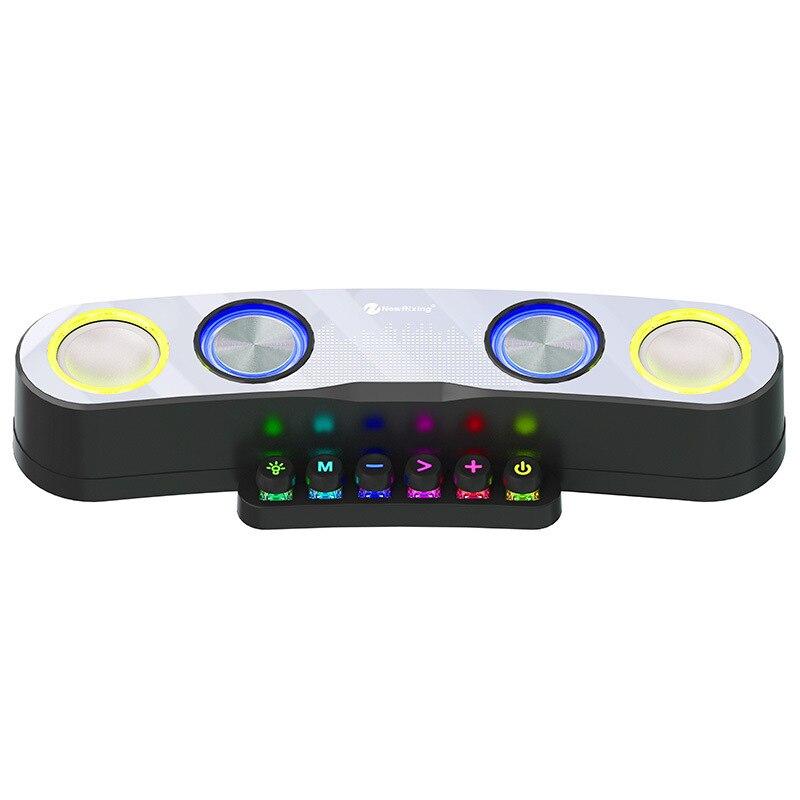 Беспроводная игровая колонка со светодиодной подсветкой New Rixing NR-555 - фото 3 - id-p101503666