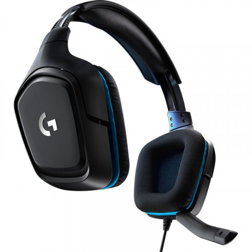 Logitech Headset G432 Wired Gaming Leatherette Retail наушники (981-000770) - фото 2 - id-p101505291