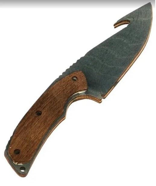 Нож деревянный 21 см - фото 2 - id-p101505858