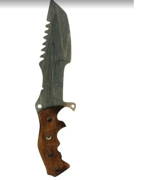 Нож деревянный с зубчиками 24 см - фото 2 - id-p101505959
