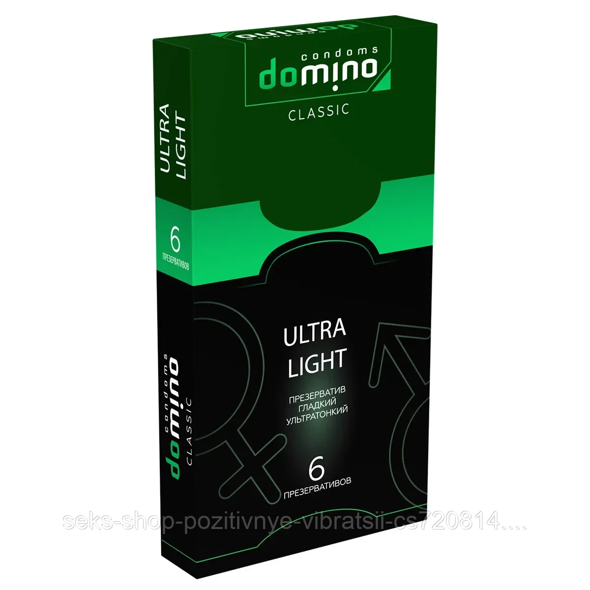 Презервативы Domino "Ultra Light"- ультратонкий, в упаковке 6 шт.