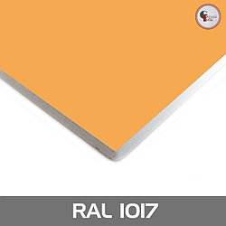 Ламинированный гипсокартон RAL 1017