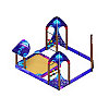 Песочный дворик Космопорт (Космос) - ИО 6.14.02-02, фото 4