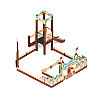 Песочный дворик с горкой Королевство (Замок) - ИО 6.15.01-01 H=750, фото 3