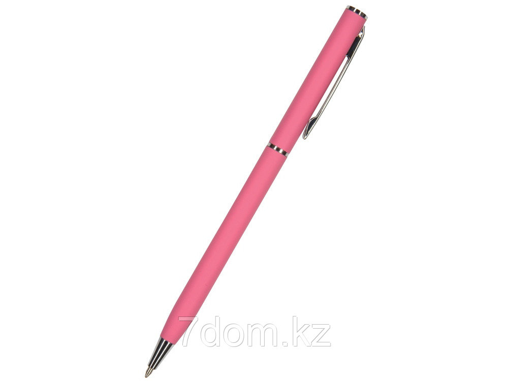 Ручка Palermo шариковая автоматическая, коралловый металлический корпус, 0,7 мм, синяя, фото 1