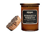 Ароматизированная свеча ZIPPO Whiskey & Tobacco, воск/хлопок/кора древесины/стекло, 70x100 мм, фото 3