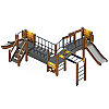 Карапуз (Эко) - ДИК 1.001.08-02 - Игровой комплекс Н=750, фото 2