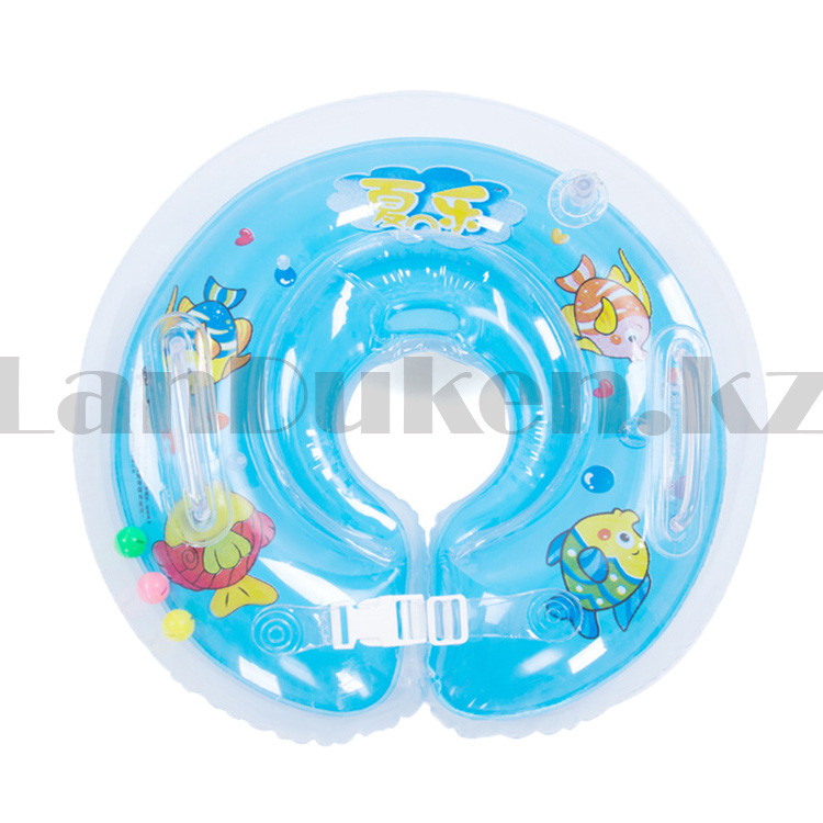 Детский круг для плавания 40 см голубой - фото 6 - id-p45068819