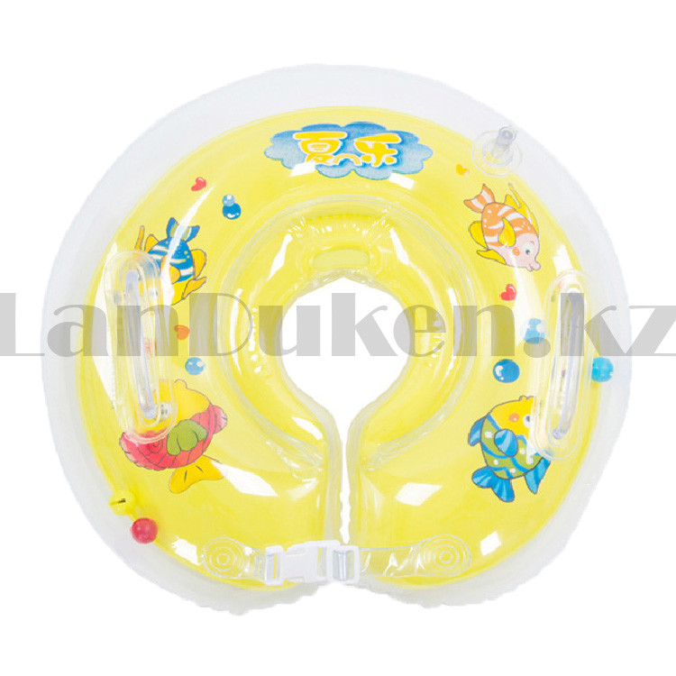 Детский круг для плавания 40 см желтый - фото 6 - id-p45259916