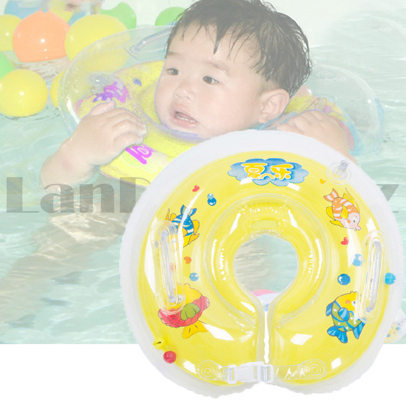 Детский круг для плавания 40 см желтый - фото 1 - id-p45259916