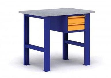 Металлический верстак с подвесным ящиком ВП - Э