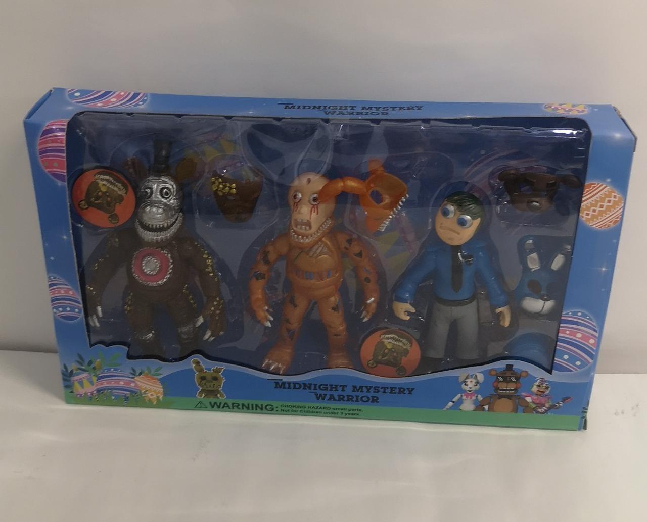 Аниматроники / Набор фигурок персонажи игры Пять Ночей 3 героя с масками