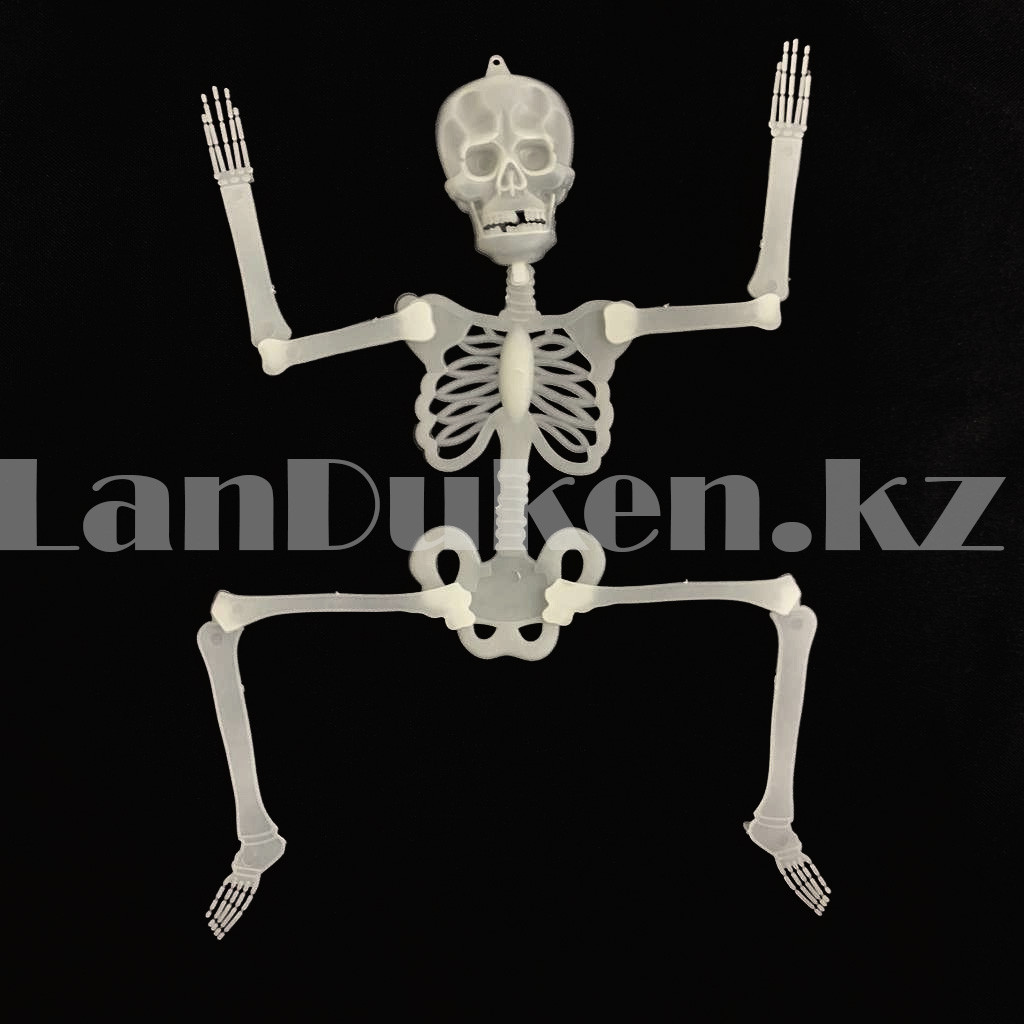 Светящийся (фосфорный) скелет для Хэллоуина 30 см - фото 5 - id-p101513207