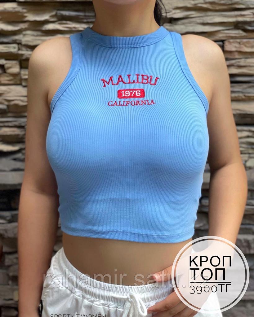 Кроп топ Malibu чер (жен)