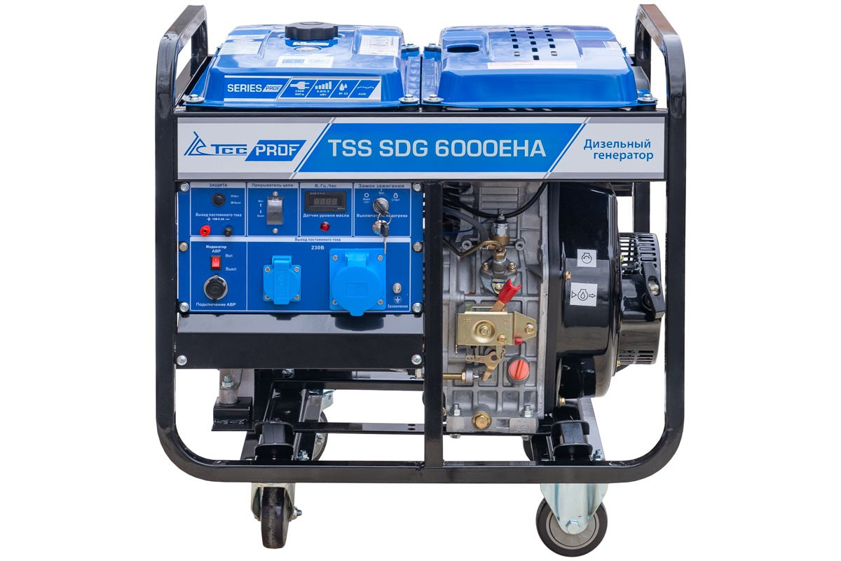 Дизельный генератор TSS SDG 6000EHA - фото 2 - id-p62033929
