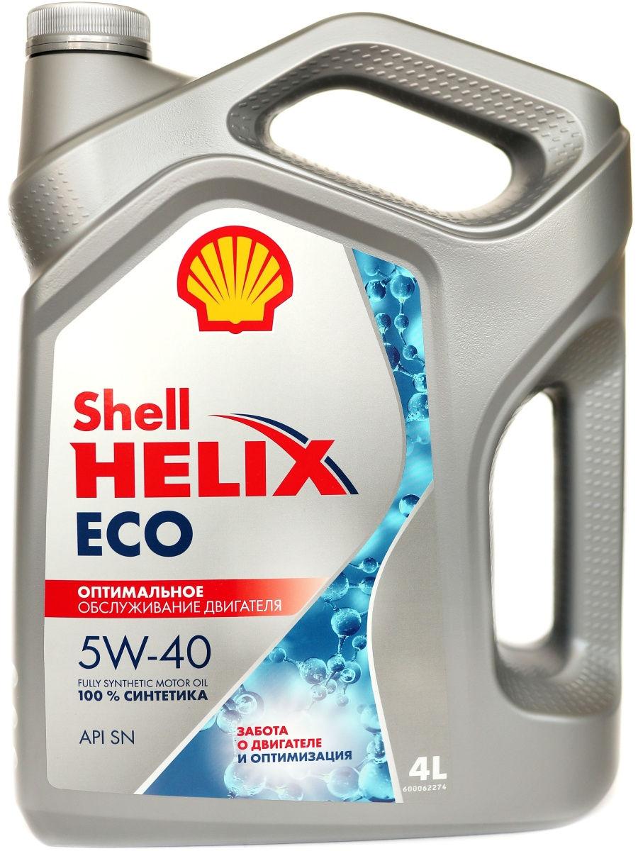SHELL HELIX ECO 5W-40 4л - фото 1 - id-p101540191