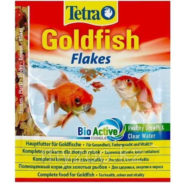 Корм для рыбок Тетра Goldfish Хлопья 12g