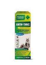 Анти-Тикс для кошек и хорьков 1-6кг