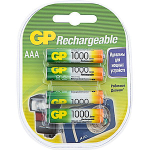 Аккумуляторы GP 100AAA HR03, 4 шт.