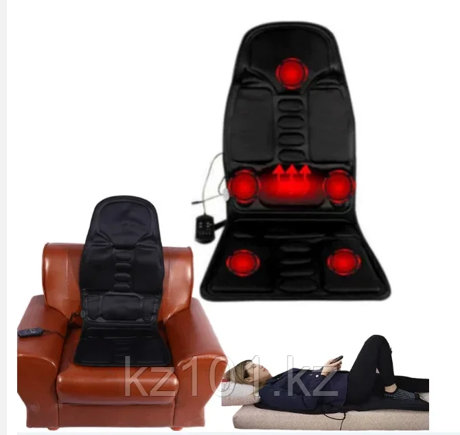 Массажная накидка с подогревом MASSAGE ROBOTIC CUSHION 5 - фото 2 - id-p101542911