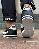 Кроссовки Nike Cortez чвбн бел лого, фото 5