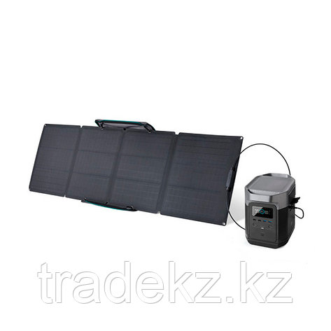 Портативная зарядная станция, комплект EcoFlow DELTA с 2 солнечными панелями, фото 2