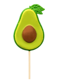 Карамель леденцовая в виде Авокадо 45 гр. (изомальт)  Sweet Ness