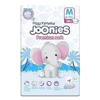 Joonies: Подгузники Premium Soft, размер M (6-11 кг), 58 шт