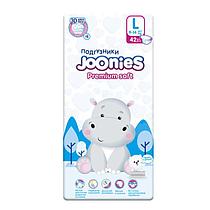 Joonies: Подгузники Premium Soft, размер L (9-14 кг), 42 шт