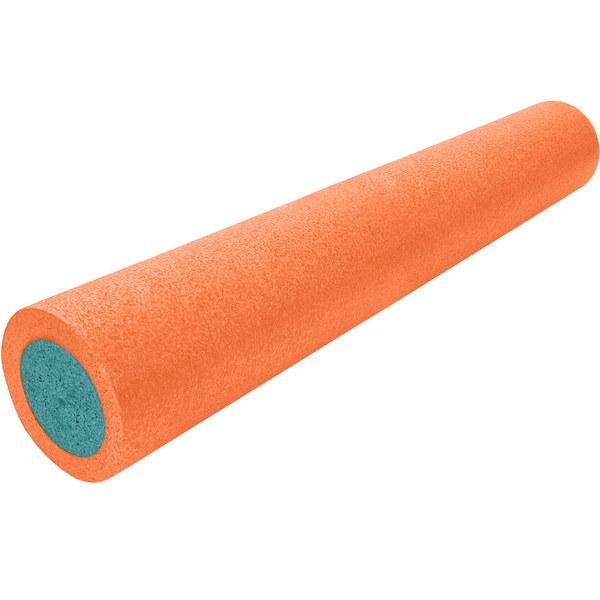 Массажный ролик для мышц всего тела 90 * 15 см, оранжево-зеленый