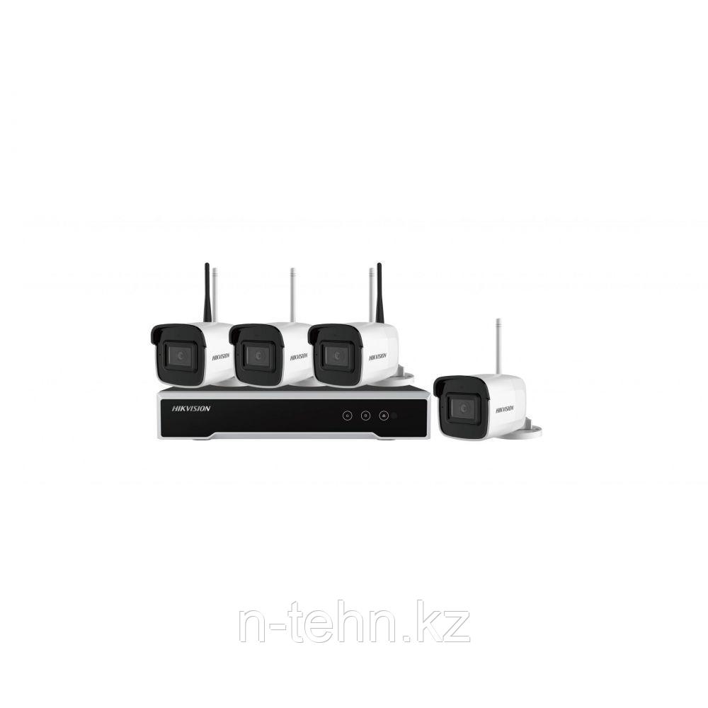 Hikvision NK42W0H Wi-Fi комплект видеонаблюдения (4 Видеокамеры IP+ Видеорегистратор)