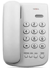 Телефон проводной Texet TX-241 светло-серый