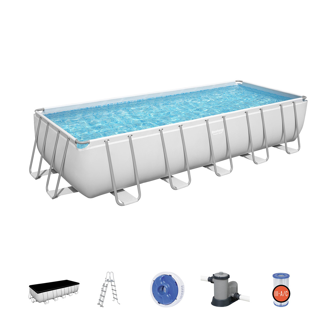 Каркасный бассейн Bestway 640 х 274 х 132 см 19281 л.