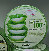 Гель для лица и тела Moisture Soothing Gel Aloe Vera 100% 300ml. Celio