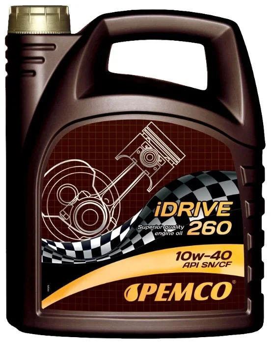 Моторное масло PEMCO 10W40 SL/CF (0260) IDRIVE 5 L - фото 1 - id-p101603995