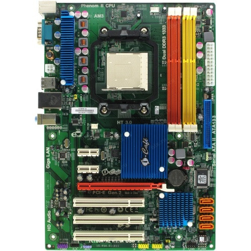 MB S-AM 3 EliteGroup IC780M-A2 AMD770G+SB710 DDR3 ATX - фото 2 - id-p101604264