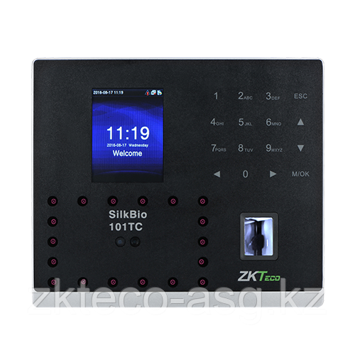 Терминал для учета рабочего времени ZKTeco SilkBio-101TC/ID - фото 1 - id-p101604923