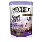 Паучи Secret Life Force для стерилизованных кошек и кастрированных котов 85 гр. / Кролик в соусе