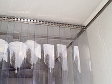 Ленточные шторы из ПВХ прозрачные
