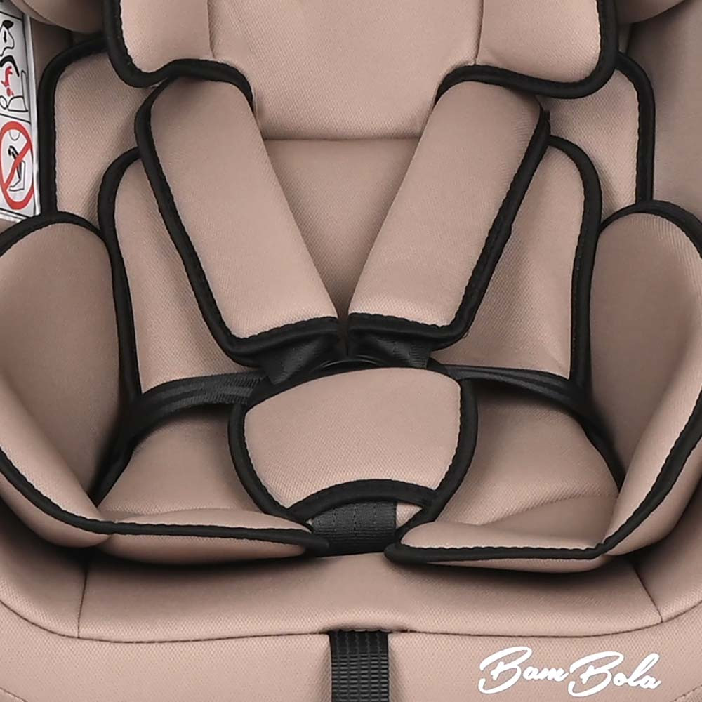 Автокресло группы 0+( 0-36кг) Bambola Minori Isofix Светло-Коричневый