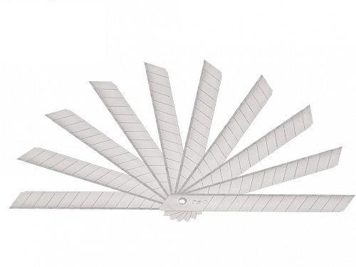 Лезвия запасные DELI для канцелярских ножей, 9 мм (10 шт/упак) - фото 1 - id-p101608136
